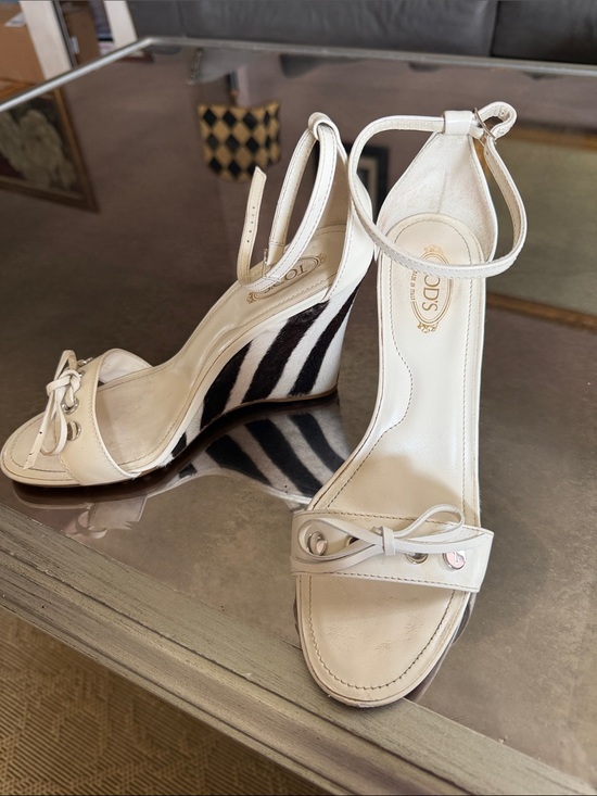 Tod's Shoes - Tods wedge sandals